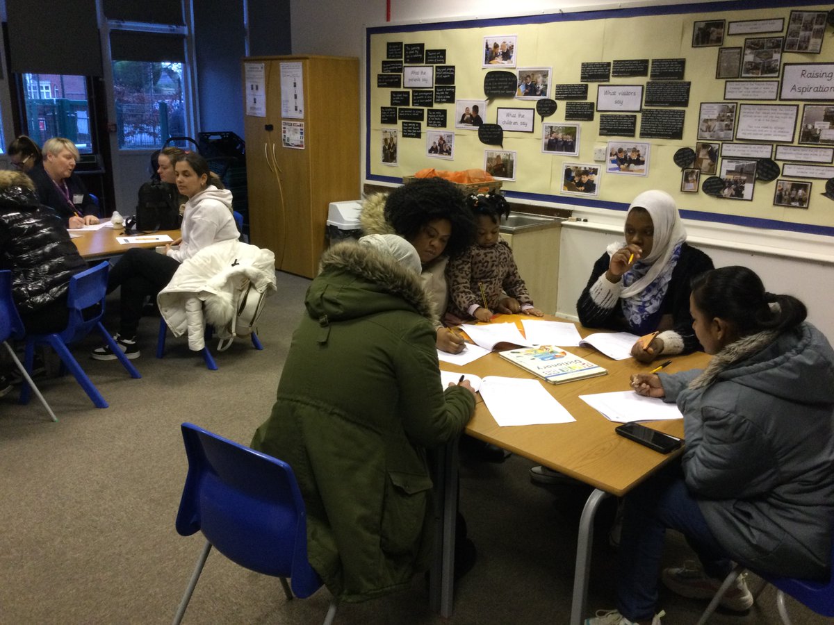 HexthorpePri's tweet photo. A really strong attendance at our free ESOL class this morning, everyone is welcome and free child care is also provided. #parentalengagement #supportingthe community #ESOL @astreaacademies #unity #scholorship https://t.co/WS6aad3NBX
