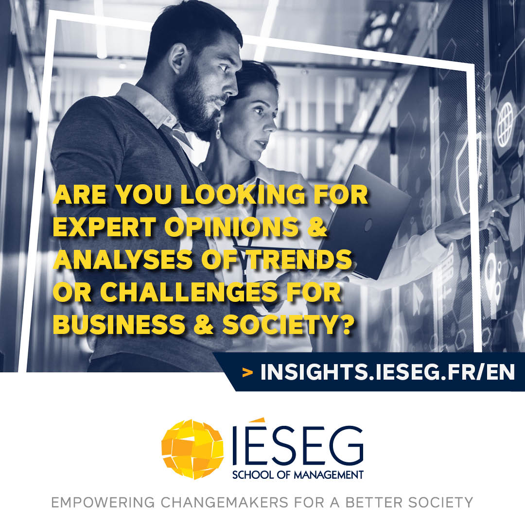 Sign up to the IÉSEG Insights newsletter to receive regular analyses and research from IÉSEG faculty. insights.ieseg.fr/en/newsletter-…