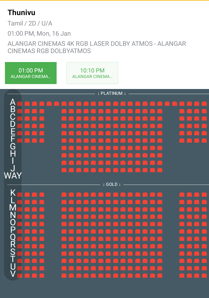 i_RA_Anand's tweet photo. #Thunivu - Day 6, Monday #Afternoon Show Status in #NellaiCity 🔥
8/8 Full
#Ram - Full
#Muthuram - Full
#SriRathna - Full
#Bombay - Full
#Senthivel - Full
#Alangar - Full
#PSS Screen 2 & 4- Full
#ThunivuPongal
@RamCinemas @AlangarCinemas @Bombaycineoffl @Sri_Senthilvel https://t.co/NrXZS7V3WB