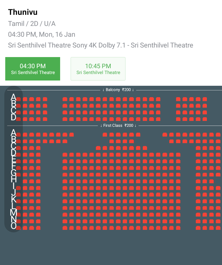 i_RA_Anand's tweet photo. #Thunivu - Day 6, Monday #Afternoon Show Status in #NellaiCity 🔥
8/8 Full
#Ram - Full
#Muthuram - Full
#SriRathna - Full
#Bombay - Full
#Senthivel - Full
#Alangar - Full
#PSS Screen 2 & 4- Full
#ThunivuPongal
@RamCinemas @AlangarCinemas @Bombaycineoffl @Sri_Senthilvel https://t.co/NrXZS7V3WB