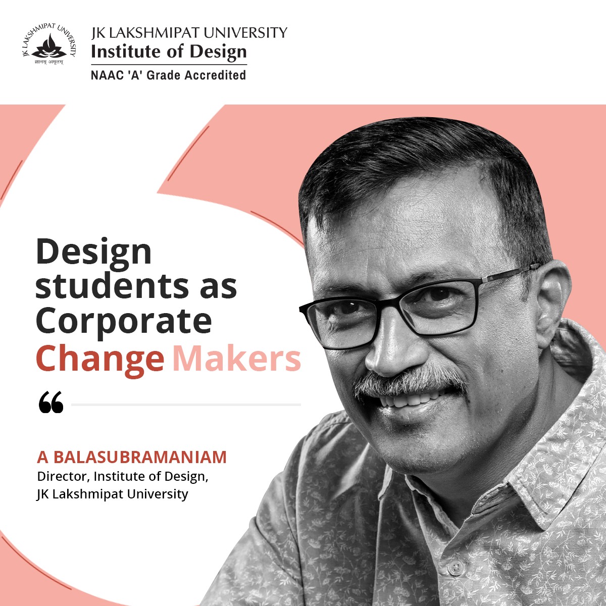 jklujaipur's tweet image. A BALASUBRAMANIAM, Director, #InstituteofDesign, #JKLakshmipatUniversity, discusses in a recent blog how students in JKLU&apos;s final year collaborated on a Systems Design project for a joint assignment in their penultimate semester.

Click here: bit.ly/3XaGZMG