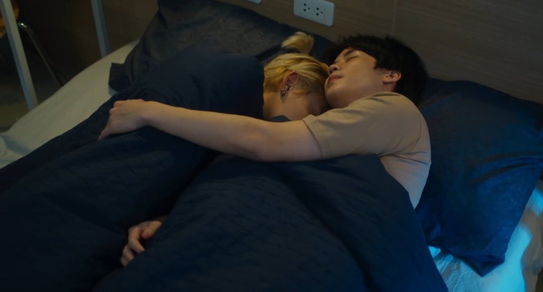 For me it's the way they stayed in Team's room this time when Win was sick, just like the times Team goes to him when he's feeling down.
He even refused to return to his room, I'm emotional :(((((

#BetweenUsEP10