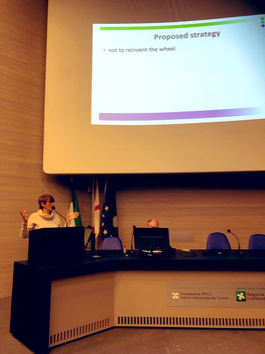EUonQol! What is it? It’s a brand new project, costing 10 million euros and funded by the European commission. Today is the kick off meeting in Milan!  This work aims to create a new QOL barometer to annually evaluate the QOL of European cancer patients.