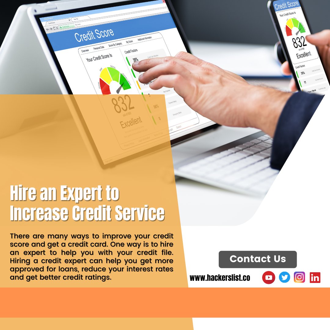 Middlet1J's tweet photo. Hire an Expert to Increase Credit Service
https://t.co/YZTOvPRWgH
#expert #creditservice #hireanexpert #credit #topservice #hire #increase https://t.co/R8Apj0kFQM