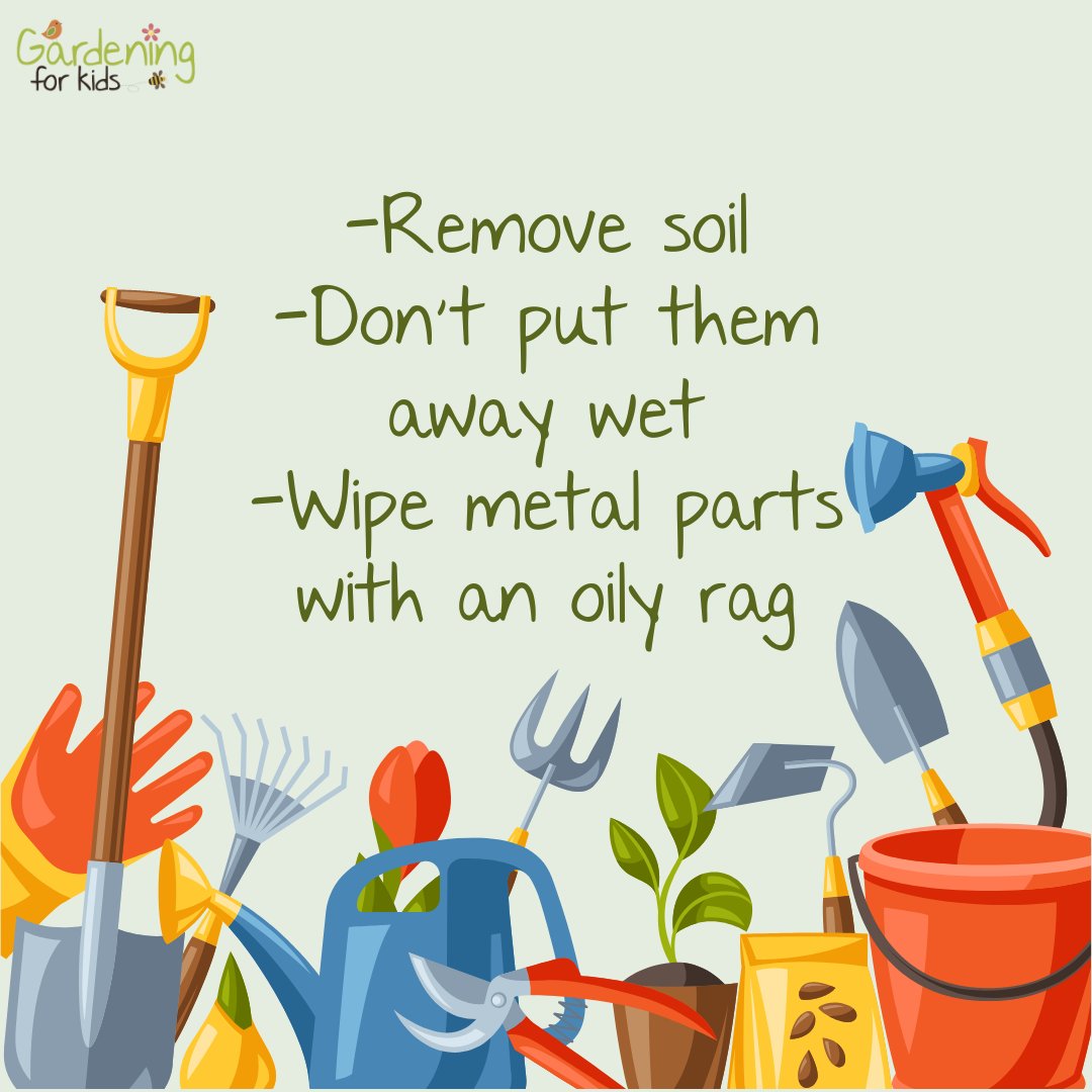 Here's how to get the best out of your gardening tools 🌺 🌱 🌻 🌲

gardeningforkids.co.uk

#gardeningtip #gardeningtips #gardeningadvice #gardenersadvice #gardenerstip #gardening #gardner #gardenactivity #kidsactivity