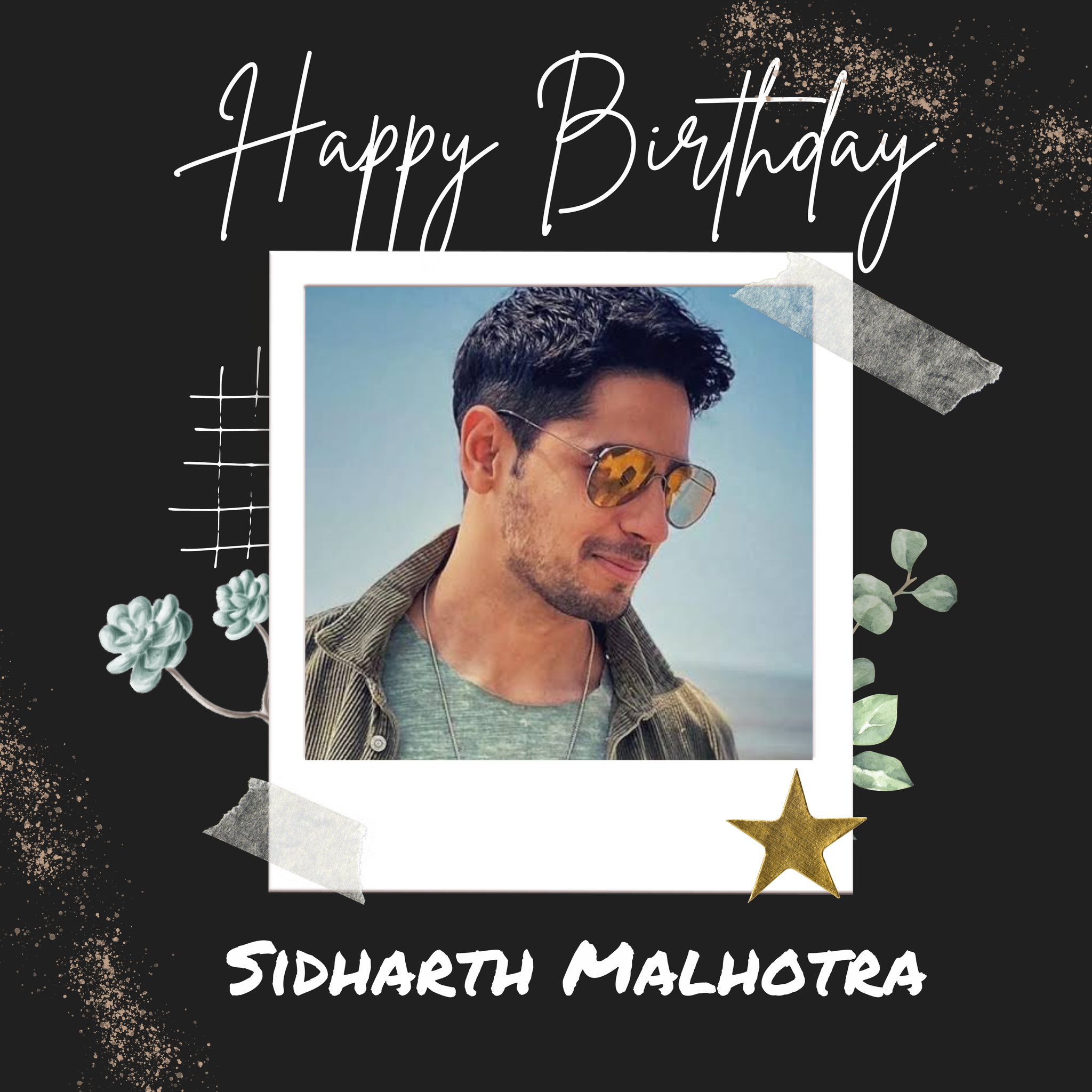 Happy birthday Sidharth Malhotra    