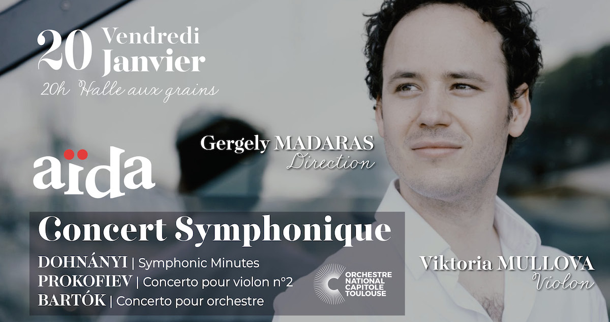 🔜 Rendez-vous vendredi pour un Concert Symphonique Aïda avec la violoniste <a href="/ViktoriaMullova/">Viktoria Mullova</a> 🎻 et l'<a href="/ONCT_Toulouse/">Orchestre national du Capitole</a> sous la direction de <a href="/gergelymadaras/">Gergely Madaras</a> !