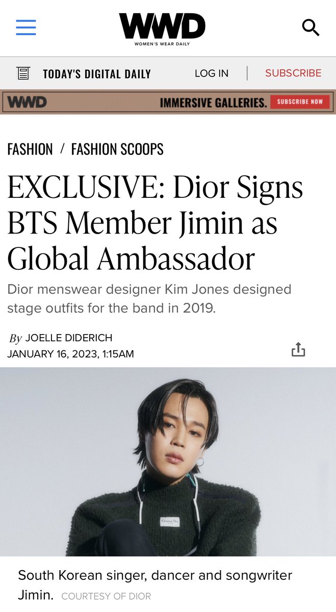 rapline_support's tweet photo. 🚨 | MEU DEEEEEEEUUSSSS!!!

PARK JIMIN SE TORNA EMBAIXADOR OFICIAL DA DIOR!!! 
ÍCONE GLOBAL 
IT BOY ABSOLUTO!

🗓️➝ Jan 16, 2023 
DIOR GLOBAL AMBASSADOR JIMIN
— #JIMIN https://t.co/p1EbdMS2Zw