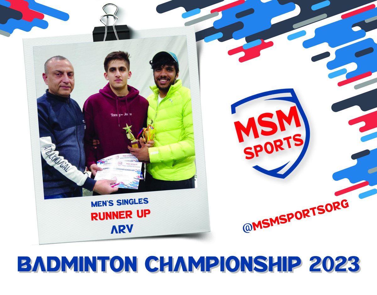 msmsportsorg's tweet photo. https://t.co/604ZEgevK8