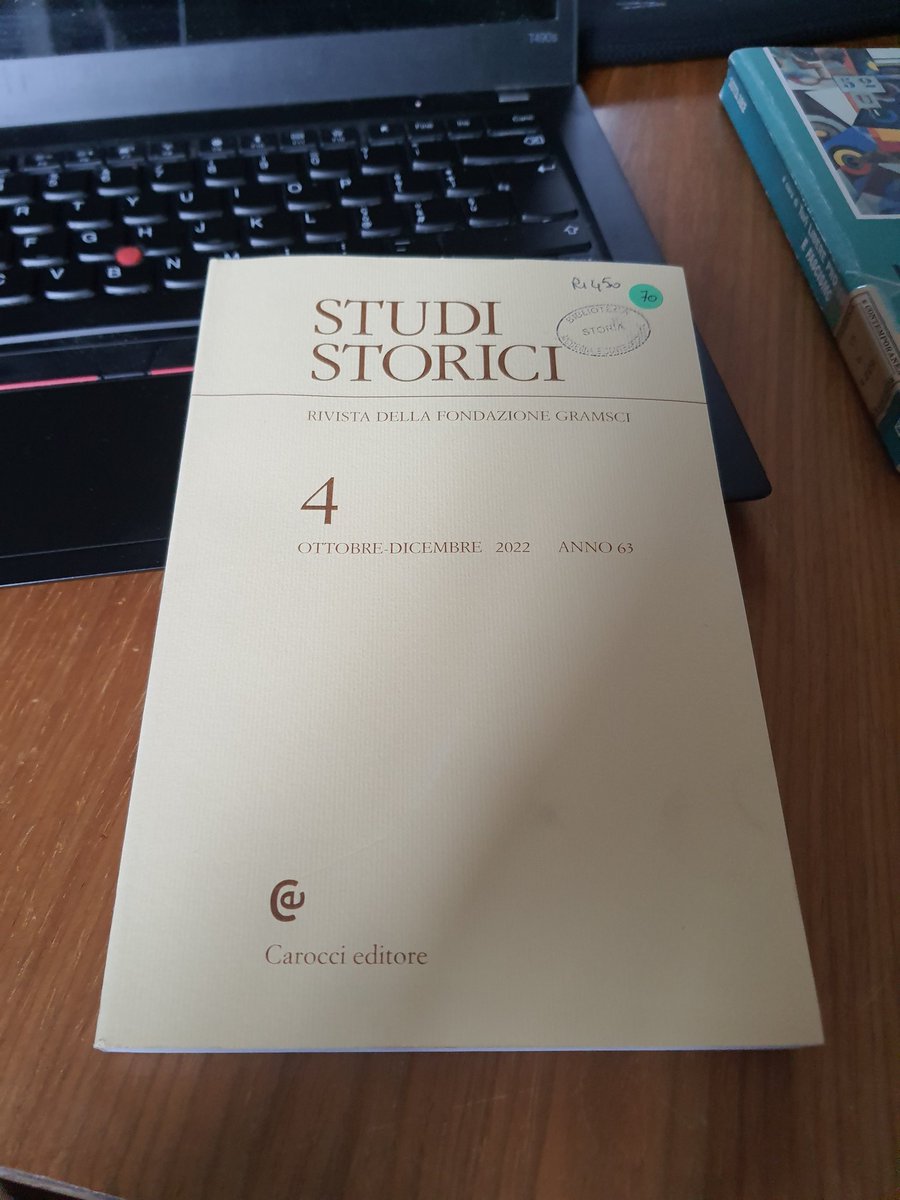 GGabbuti's tweet photo. Fa quasi impressione...grazie ai curatori, alla redazione, ma soprattutto al coautore, sostegno e amico @Br17is! Lo trovate online e nelle migliori biblioteche, come quella dove mi trovo https://t.co/YZG8Pl4TB9