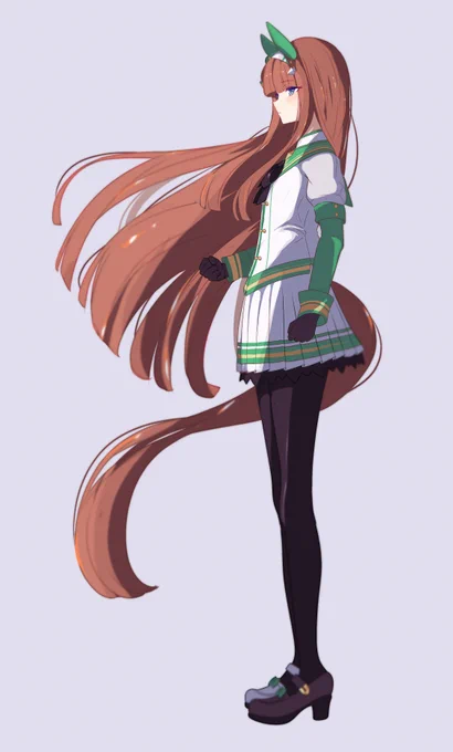 横顔練習#サイレンススズカ    #ウマ娘 
