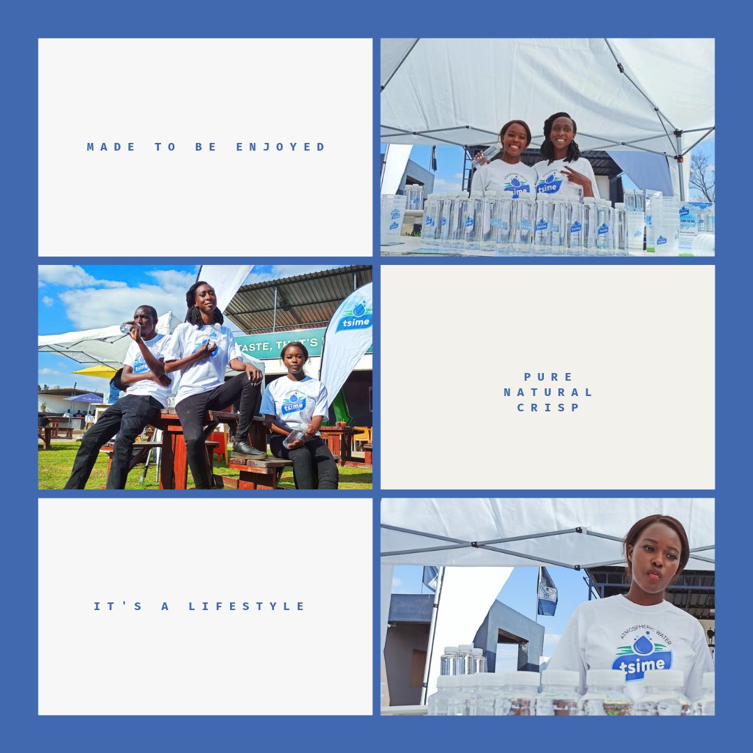 Tsime_Water's tweet photo. Team #tsimewater is always ready to serve you.

Whenever you see us, please come and say hello.

#enjoytsime
#tsimemoments
#tsimelifestyle https://t.co/3fOb2V4vl7