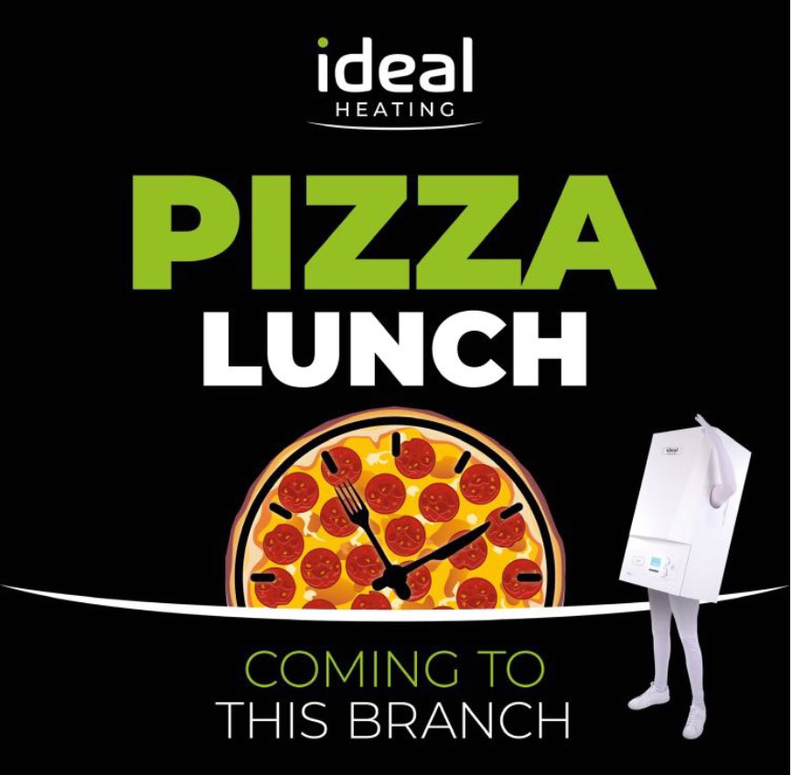 ideal_steveh's tweet photo. Catch me if you can tomorrow morning @Williams_Co Swindon SN3 4NS from 10am - 2pm on the Ideal heating Installer Roadshow. Crack the code and take away a prize. Pizza from 12pm. Come & Chat all things @idealheating and grab yourself some #IdealMerch https://t.co/VllkLiSDre
