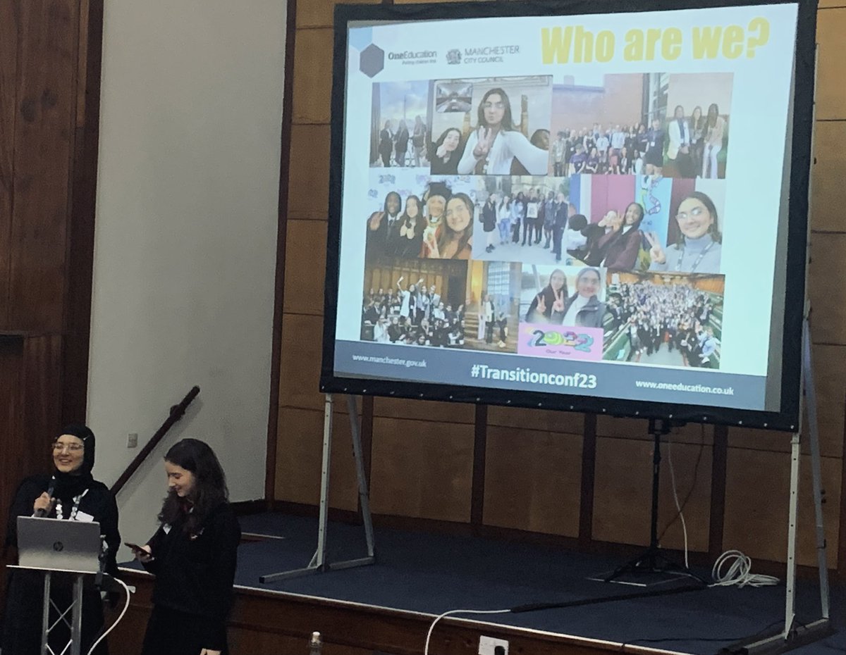 A special mention to <a href="/mycthehive/">MYC The HIVE</a> who really allowed us all to hear the ‘voice of the child’ first hand at #TransitionConf23 by listening to the amazing both Virginia &amp; Daanya - their confidence and openness was outstanding <a href="/OneEducation/">One Education</a> <a href="/mcr_education/">MCR Education</a> 👏👏