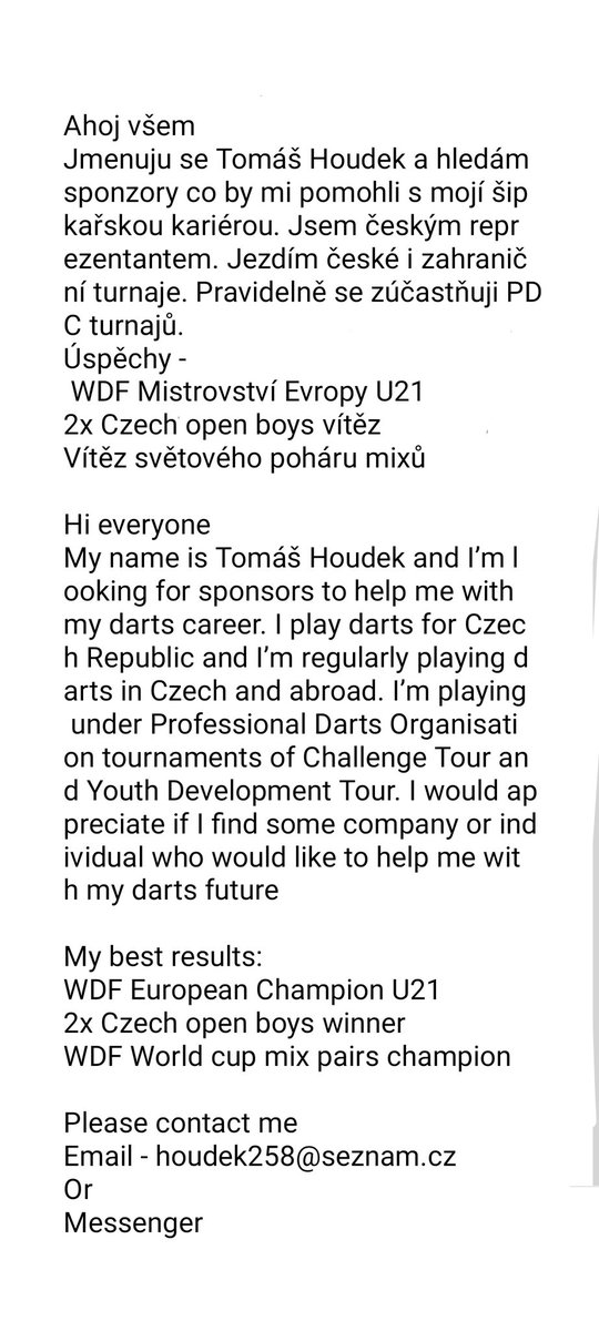 Tomáš Houdek tweet media