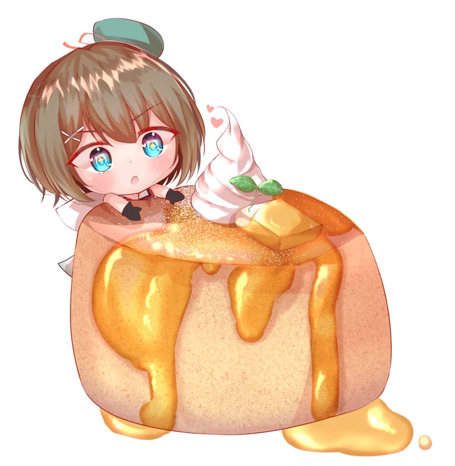 パンケーキ摩耶さま#艦これ #摩耶 