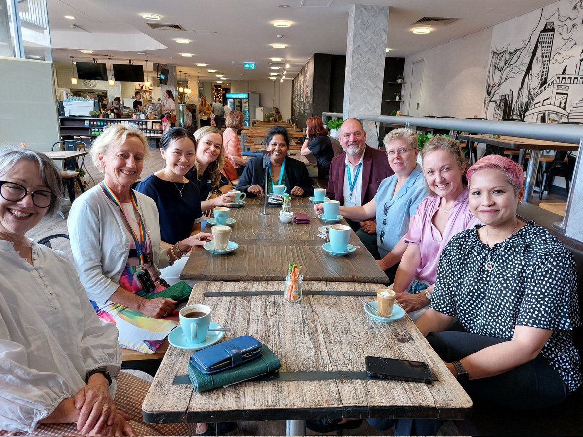 It was great for <a href="/UCanNurse/">Nursing@UniCanberra</a> to connect with  some of the new nursing staff from #UCSH today over coffee. This is an exciting time for <a href="/UCFacultyHealth/">UC Faculty of Health</a>