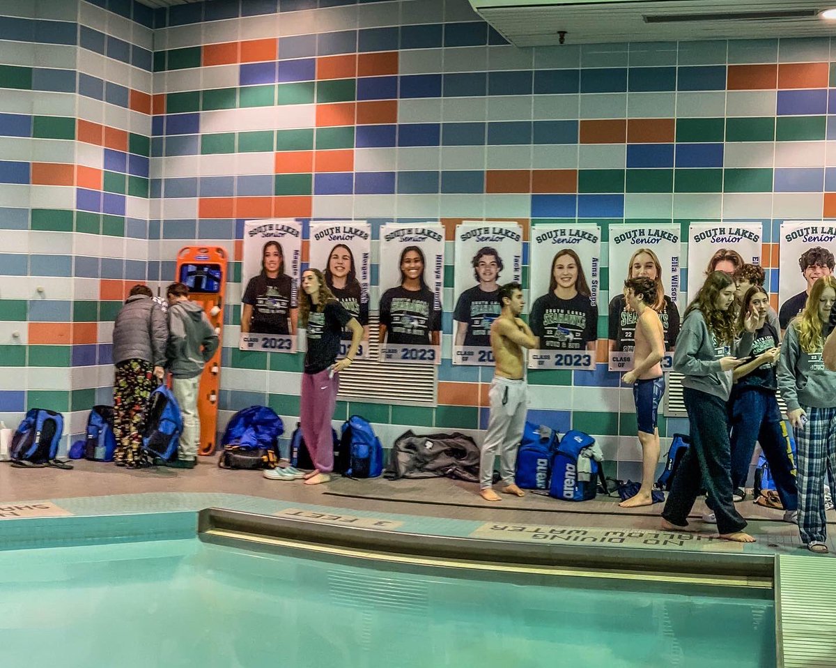 SeahawkBoosters's tweet photo. Congratulations Class of 2023 @slhsswimanddive 💚💙Great evening &amp; we thank @cmccreaphoto for capturing the evening celebrating 27 seniors!

Loved watching you #swim💨complete #nosplashdives over the past 4 yrs! Good luck! #seahawkproud💚💙 #onceaseahawkalwaysaseahawk💙💚 https://t.co/SfPqSfzpRE