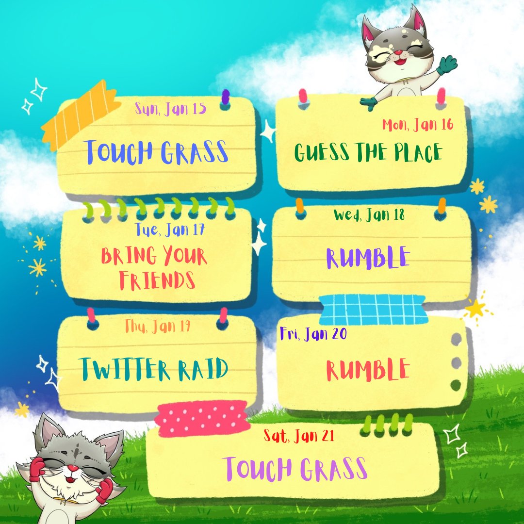 Hewo Zodience 😻

Heres our new schedule activity for this week! 🎉

Join our activity to get more peaches and keep together to be more stronger 🤝 💪