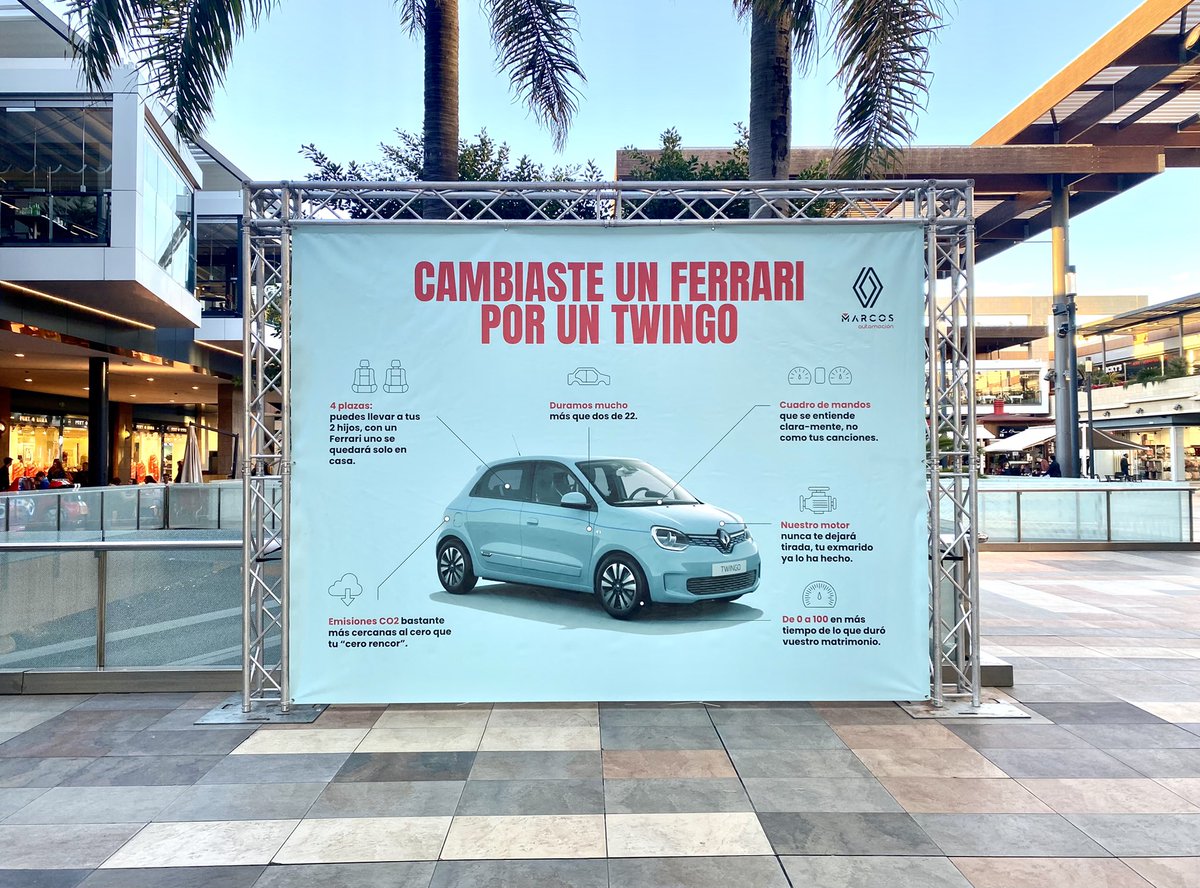 Aca somos Team #Twingo. Son mas divertidos y va con el espíritu psicodélico.
(A menos que #Ferrari quiera hacer un obsequio).
Y copio a <a href="/RenaultArg/">Renault Argentina</a> por las dudas.