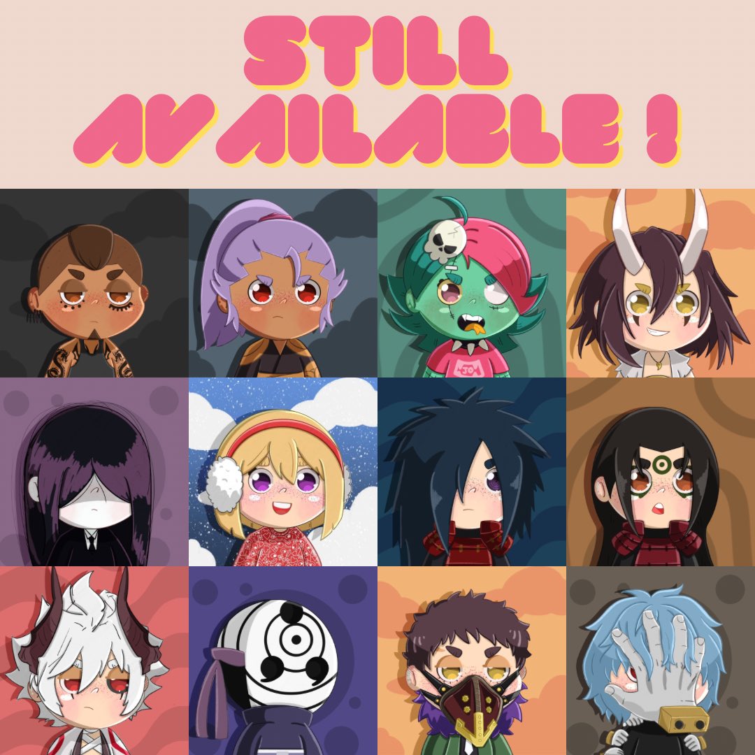 Jojo's Friends • ᴗ • (@jojofriends_nft) on Twitter photo STILL AVAILABLE! ٩(ˊᗜˋ )و
It's time for adopting Jojo's friends! (≧▽≦)
ONLY 13 Jojo's LEFT! Lets Goo!✨
💰Price: 0.005 WETH
Link: opensea.io/collection/joj…
Awesome Friends🔥
<a href="/StielHugh/">HughStiel/RoyalFrenchmenHotel Bar Gallery & Events</a> <a href="/Strumento13/">Strumento</a> <a href="/TruthDevour_/">Author: Truth Devour</a>
#NFT #NFTs #NFTCommunity #NFTJapan STILL AVAILABLE! ٩(ˊᗜˋ )و
It's time for adopting Jojo's friends! (≧▽≦)
ONLY 13 Jojo's LEFT! Lets Goo!✨
💰Price: 0.005 WETH
Link: opensea.io/collection/joj…
Awesome Friends🔥
<a href="/StielHugh/">HughStiel/RoyalFrenchmenHotel Bar Gallery & Events</a> <a href="/Strumento13/">Strumento</a> <a href="/TruthDevour_/">Author: Truth Devour</a>
#NFT #NFTs #NFTCommunity #NFTJapan