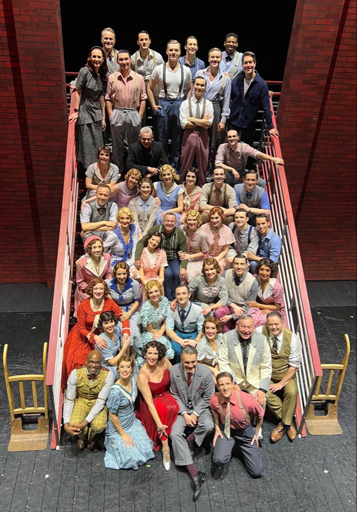 Au revoir to this beautiful talented bunch. I will miss you all. <a href="/theatrechatelet/">Théâtre du Châtelet</a>  ❤️🎭❤️🇫🇷❤️😘