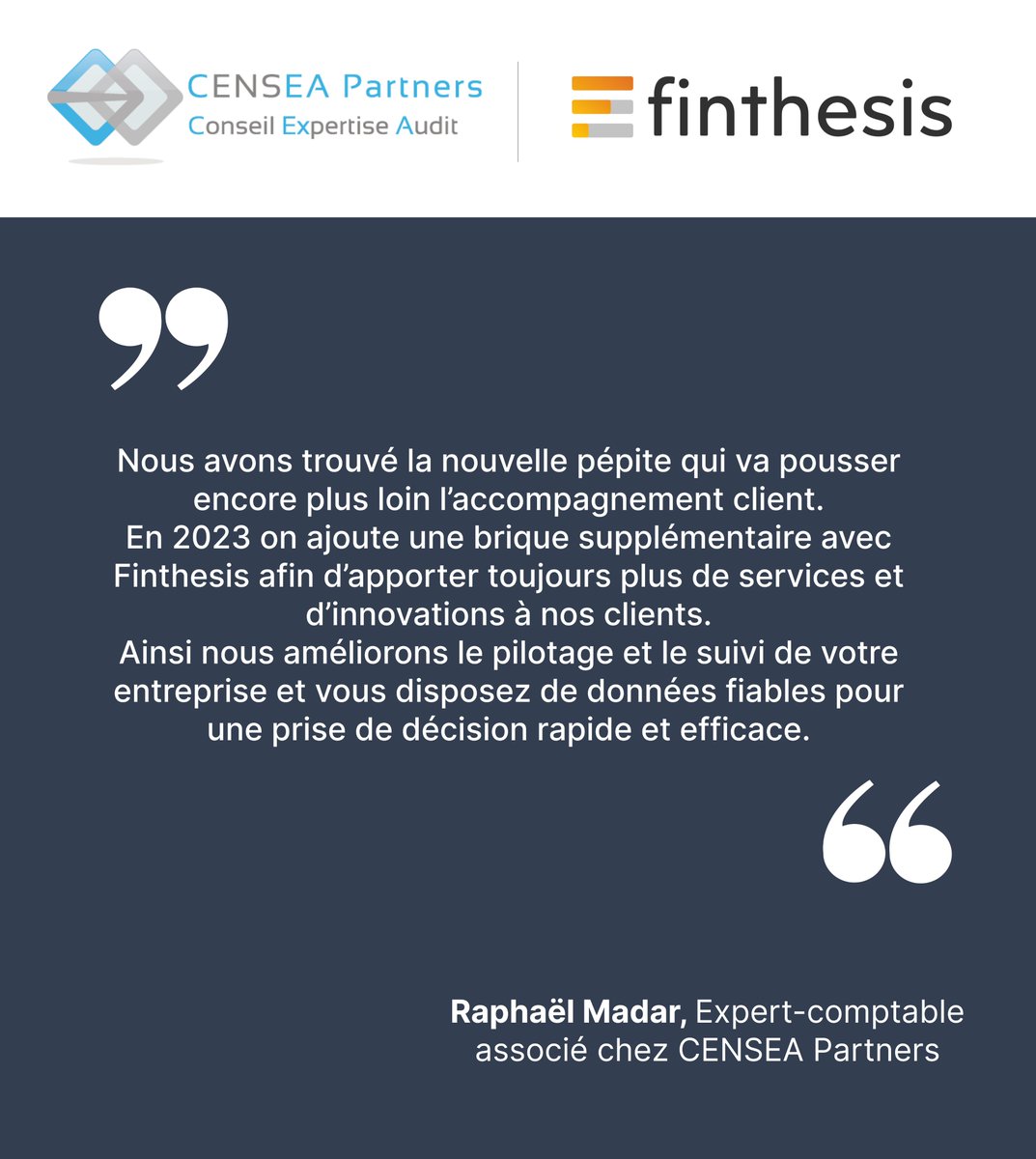 Finthesis tweet media