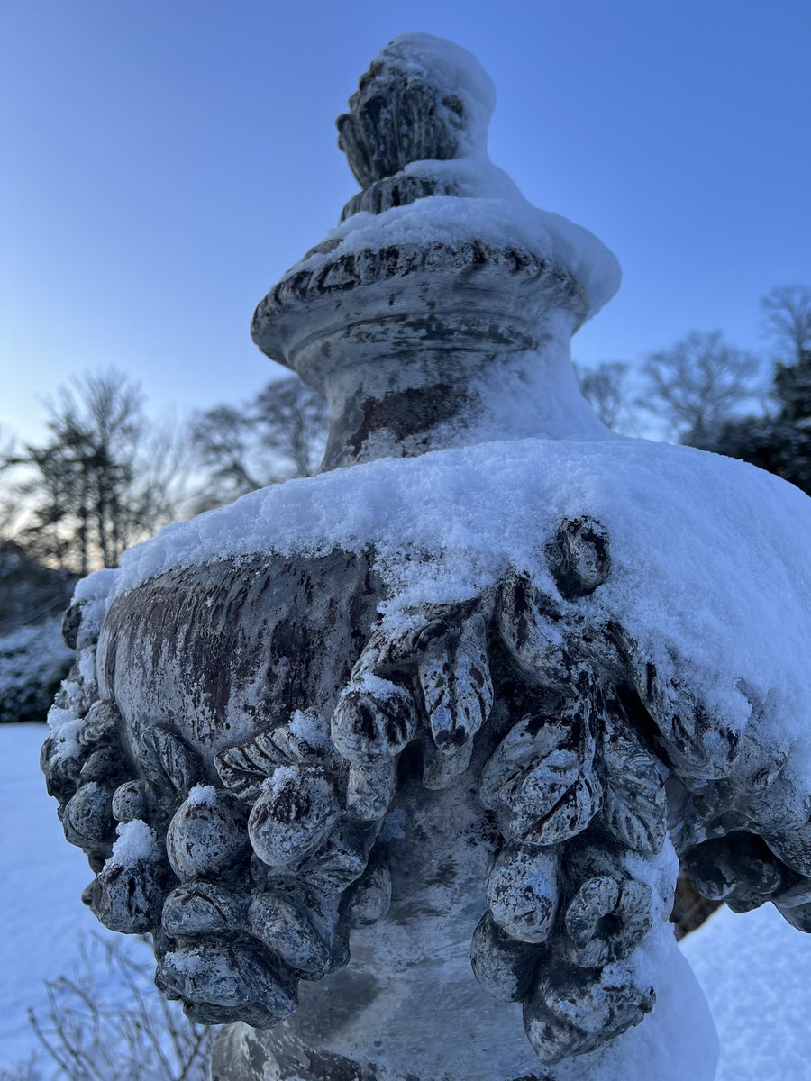 MarchmontEstate's tweet photo. The snow is back. On a Monday morning. But it is beautiful ๐๐โ๏ธโจ
#snowisback https://t.co/5BcrG85mqe