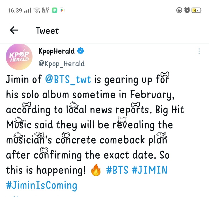 Tria_B2RT's tweet photo. FINALLY!!! 🔥🔥 the long wait for PJM

JIMIN IS COMING #JIMIN
#JiminIsComing #BTS #ARMY #BTSArmy https://t.co/yOpOb8gHkB