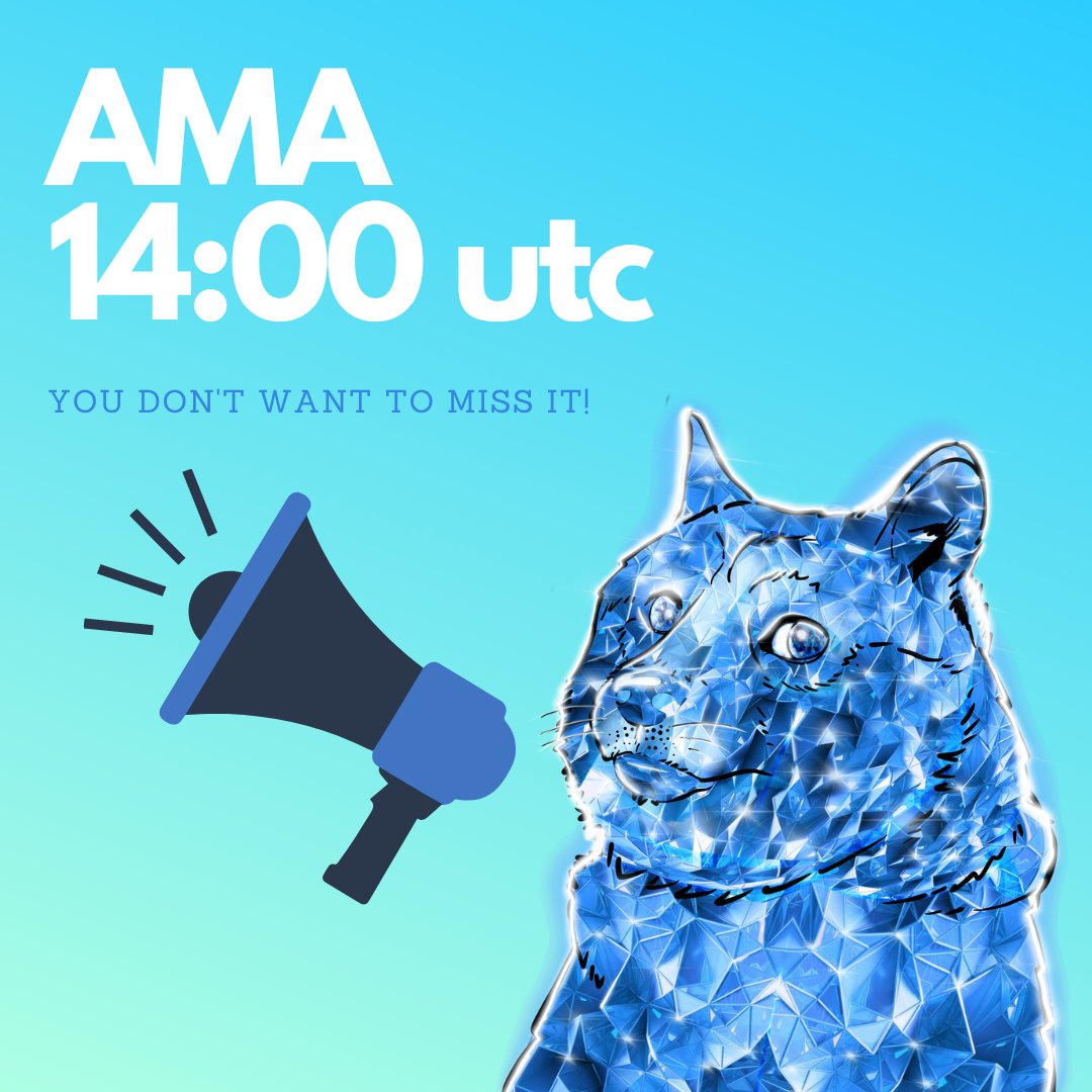 DiamondDogeETH's tweet photo. 📢 Big Announcements!📢

Don't miss the AMA @ 14:00 UTC ⏰

Join us on Telegram for some huge news 📰

https://t.co/7yJ6ijPm9Z https://t.co/2MX0j3UU9m