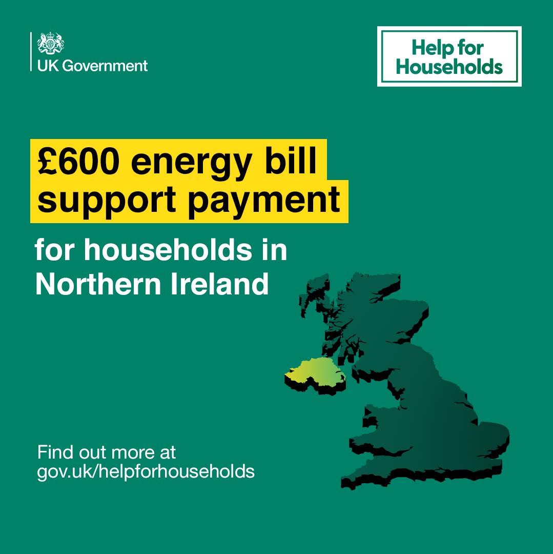 Dept for BEIS on Twitter "From today, households in Northern Ireland