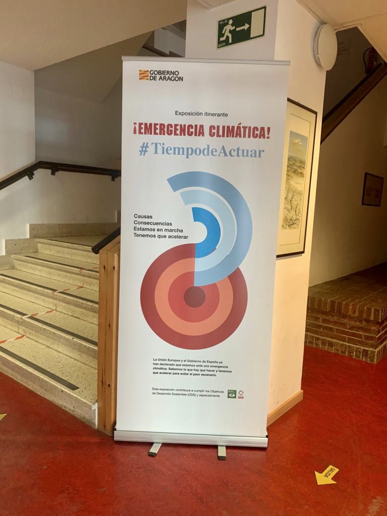 NomadasEdAmb's tweet photo. ‼️La exposición ¡EMERGENCIA CLIMÁTICA!#Tiempodeactuar ya está en #Caspe🌍:

📍#Caspe Casa Cultura C/Gumá 35
🗓️16 al 20 de enero
⌚️10:00-14:00/16:00-18:00

ℹ️Reservas:
636187703-615555222 
contacta@nomadas-ma.es

#EACC2030 #EAREA #CambioClimático @CCyEAAragon https://t.co/yxCeRB1404
