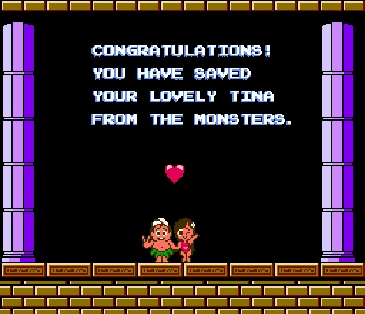 lester_summon21's tweet image. 3rd Game I beaten in 2023!

The jungle boy saves the girl from the monster.

Do you have fun the adventure?

THE END...

MISSION COMPLETED!!!

#AdventureIsland #NES #RetroGaming #RetroGames