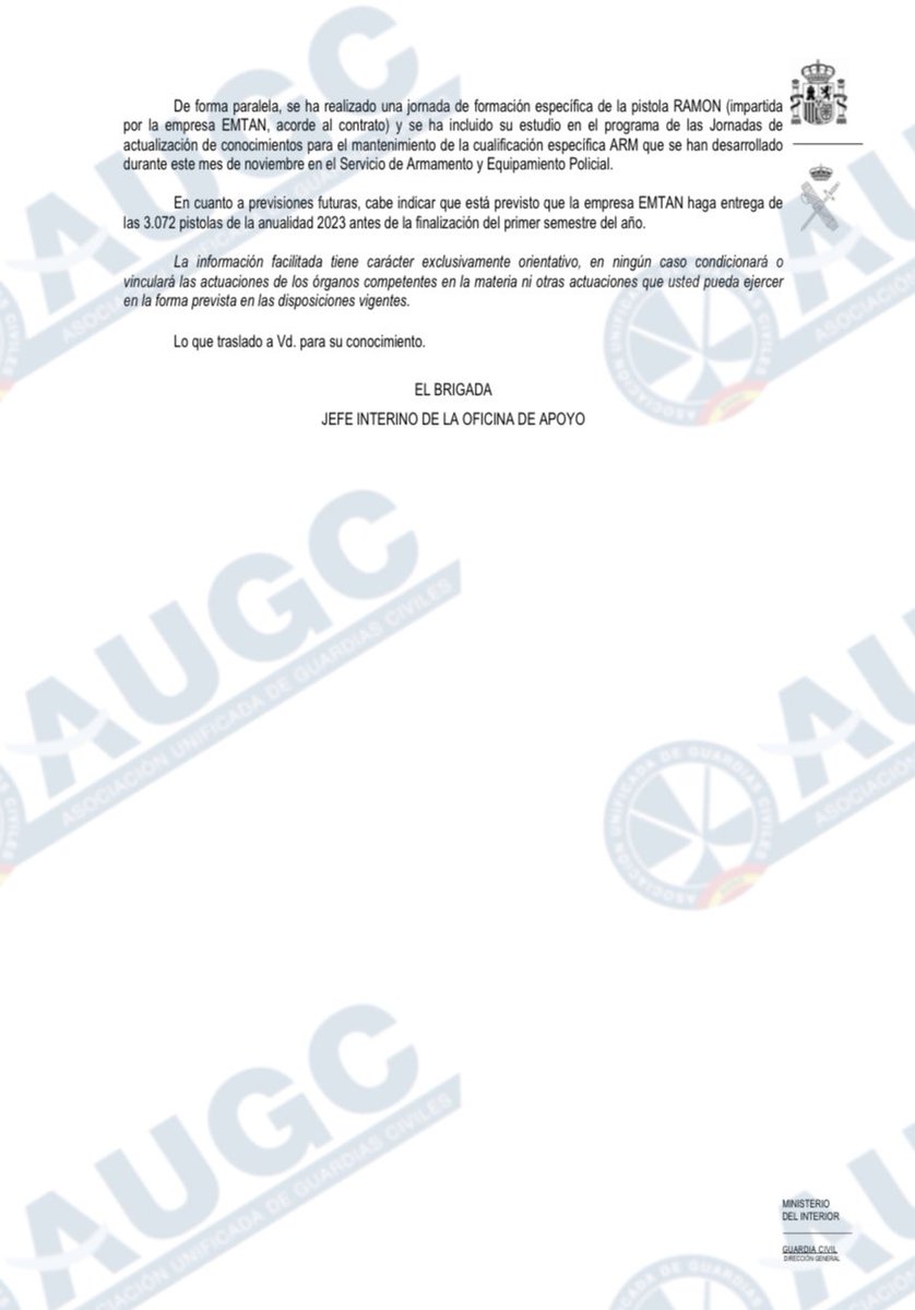 AUGC Guardia Civil 🇪🇸 tweet media