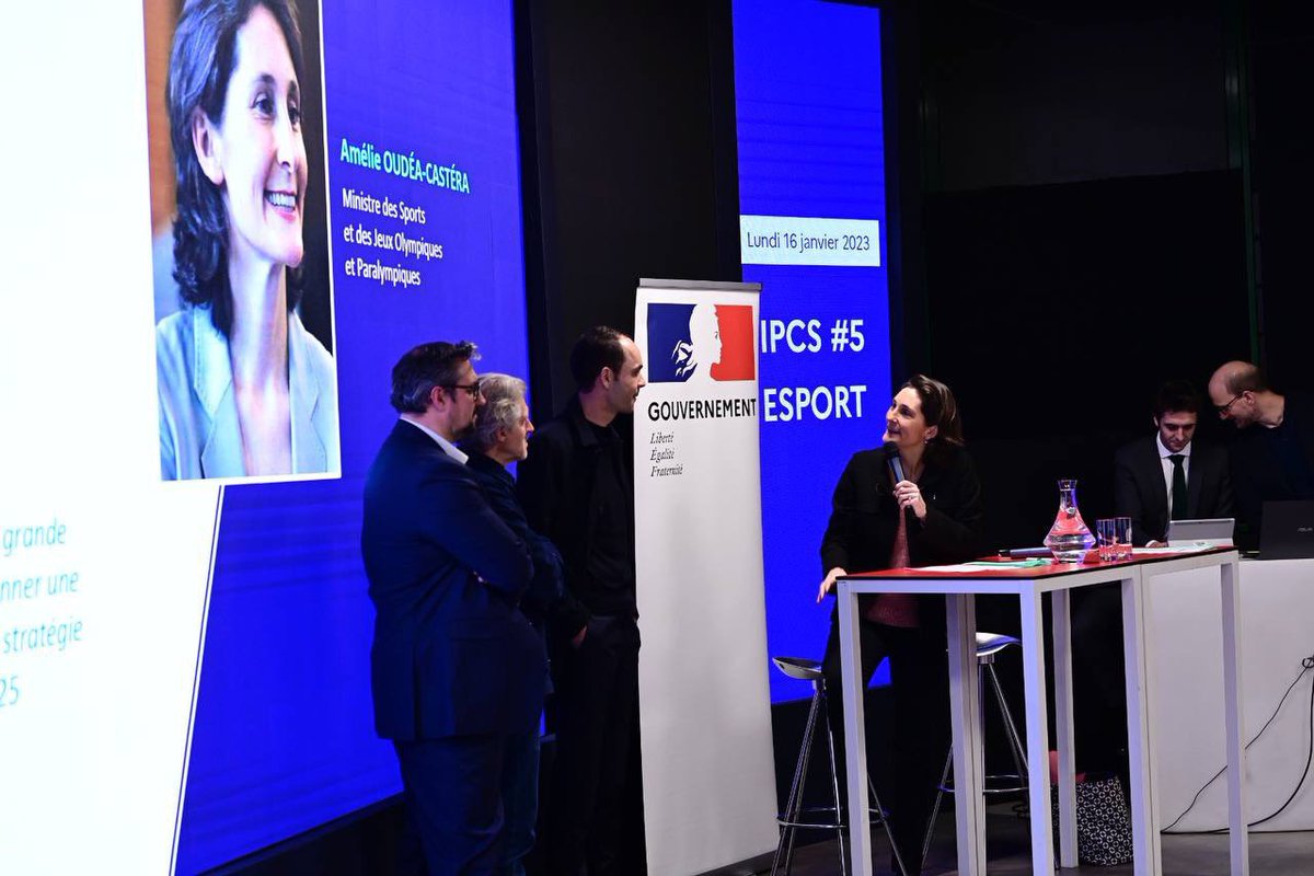 Amélie Oudéa-Castéra tweet media