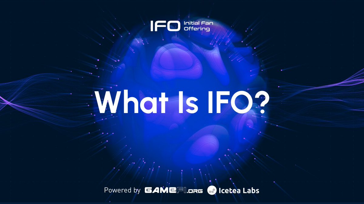 GAMEFI.ORG (@gamefi_official) on Twitter photo 🌀 IFO SERIES | Part 1: Empowering True Fans of the Ecosystem
GameFi.org will support in terms of technology, community base, & network connection to fully operate a well-rounded experience for users coming to <a href="/ifo_icetealabs/">IFO - Initial Fan Offering</a>
👉 gamefi.org/insight/ifo-se… 🌀 IFO SERIES | Part 1: Empowering True Fans of the Ecosystem
GameFi.org will support in terms of technology, community base, & network connection to fully operate a well-rounded experience for users coming to <a href="/ifo_icetealabs/">IFO - Initial Fan Offering</a>
👉 gamefi.org/insight/ifo-se…