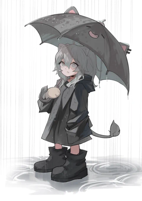 #ししらーと雨の日 