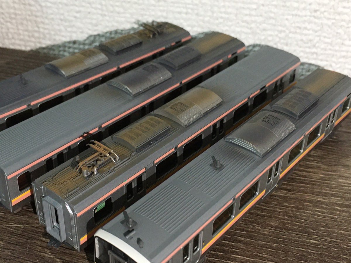 KATO製E129系B9編成完成しました TN化とウェザリングに加え、世田谷