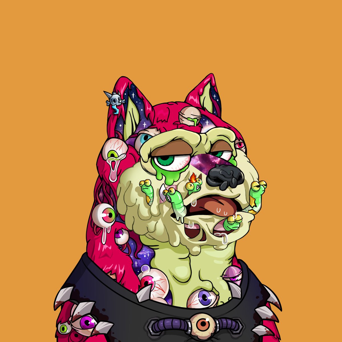 chipm0nkey's tweet image. Just in time for #MutantMonday some new mutant @DogeClub_NFT have joined the family. ❤️#DOGC #MDOG