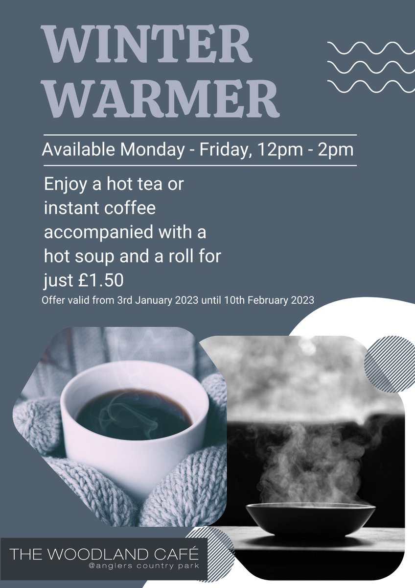 The Woodland Café @ Anglers Country Park (@thewoodlandcafe) on Twitter photo 