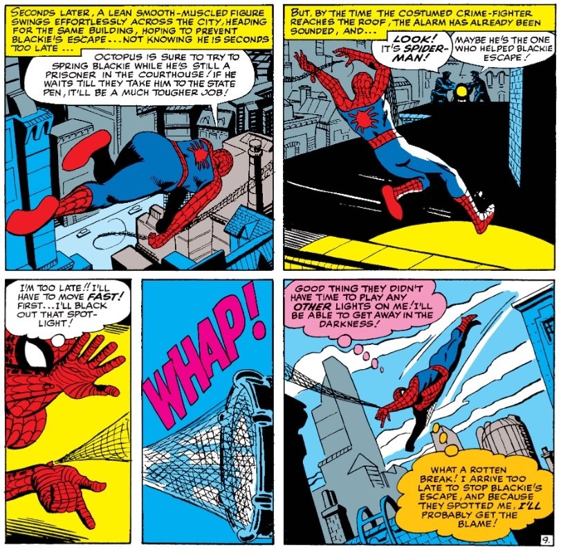 Cronicas_Marvel's tweet photo. ¿Creíais que las cosas le iban a salir rodadas a nuestro héroe mucho rato?
La suerte Parker ataca.
Primero, Spidey llega tarde a la prisión, unos guardias le ven y le culpan automáticamente de la fuga.
Luego, los Brant aprenden que librarse de Blackie no es tan sencillo #ASM11 https://t.co/eu1TZhW2d1