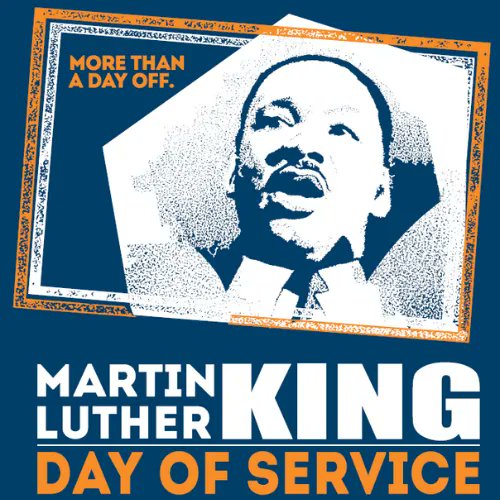 Today is not a day off but a day on! A day of service in honor of MLK Jr.! Check out some opportunities to give back in your area: buff.ly/3faq3S5