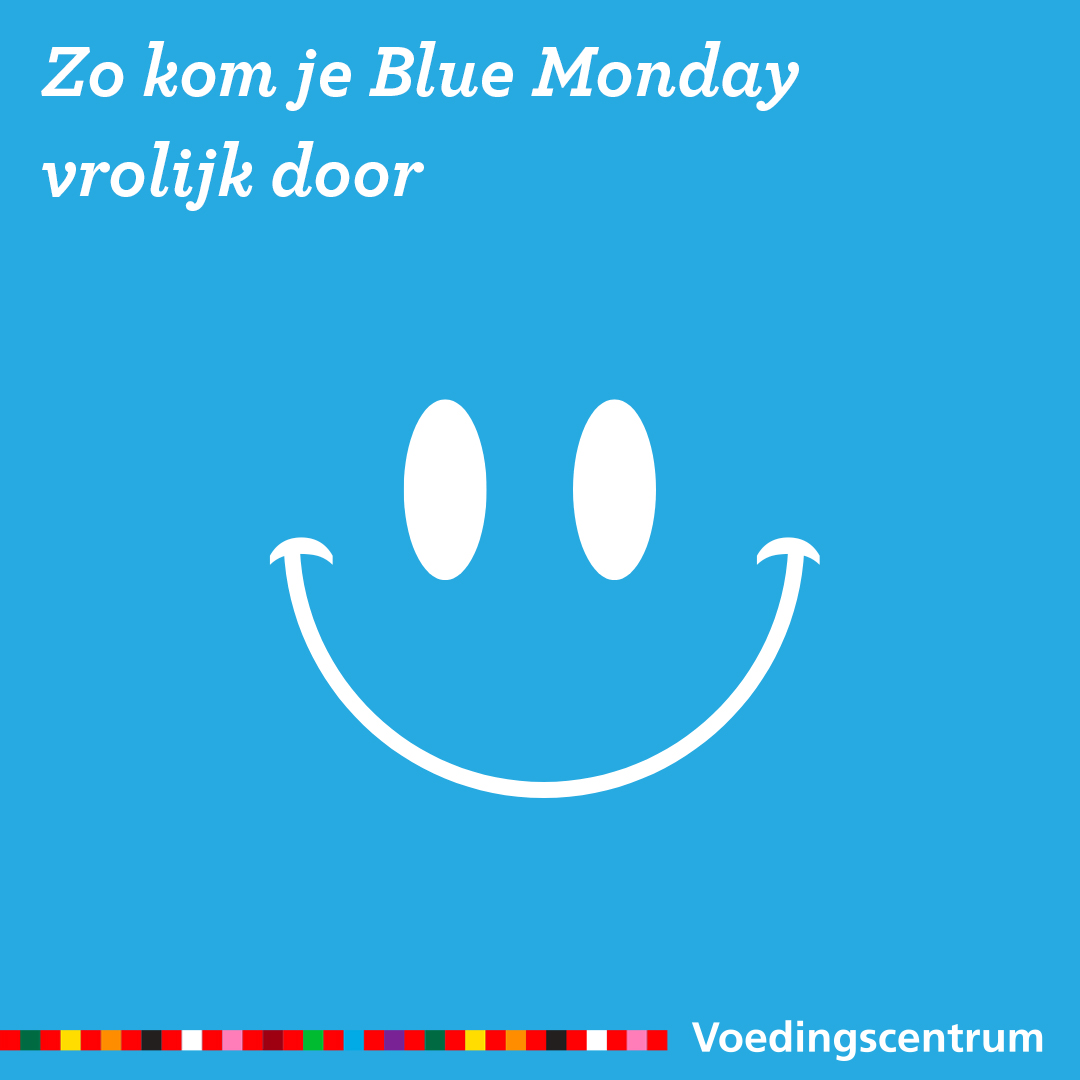 voedingscentrum's tweet photo. Voel jij het al? Het is Blue Monday🥴 Maar niet getreurd, er zijn genoeg tips om je door deze dag (en de rest van de winter😉) heen te slepen! 👉 https://t.co/8pj4oD5gwH #voedingscentrum #mijnnieuwebalans #schijfvanvijf #eetmeter #deeetmeter #tips #bluemonday #winterdip https://t.co/sglV8iZl0G
