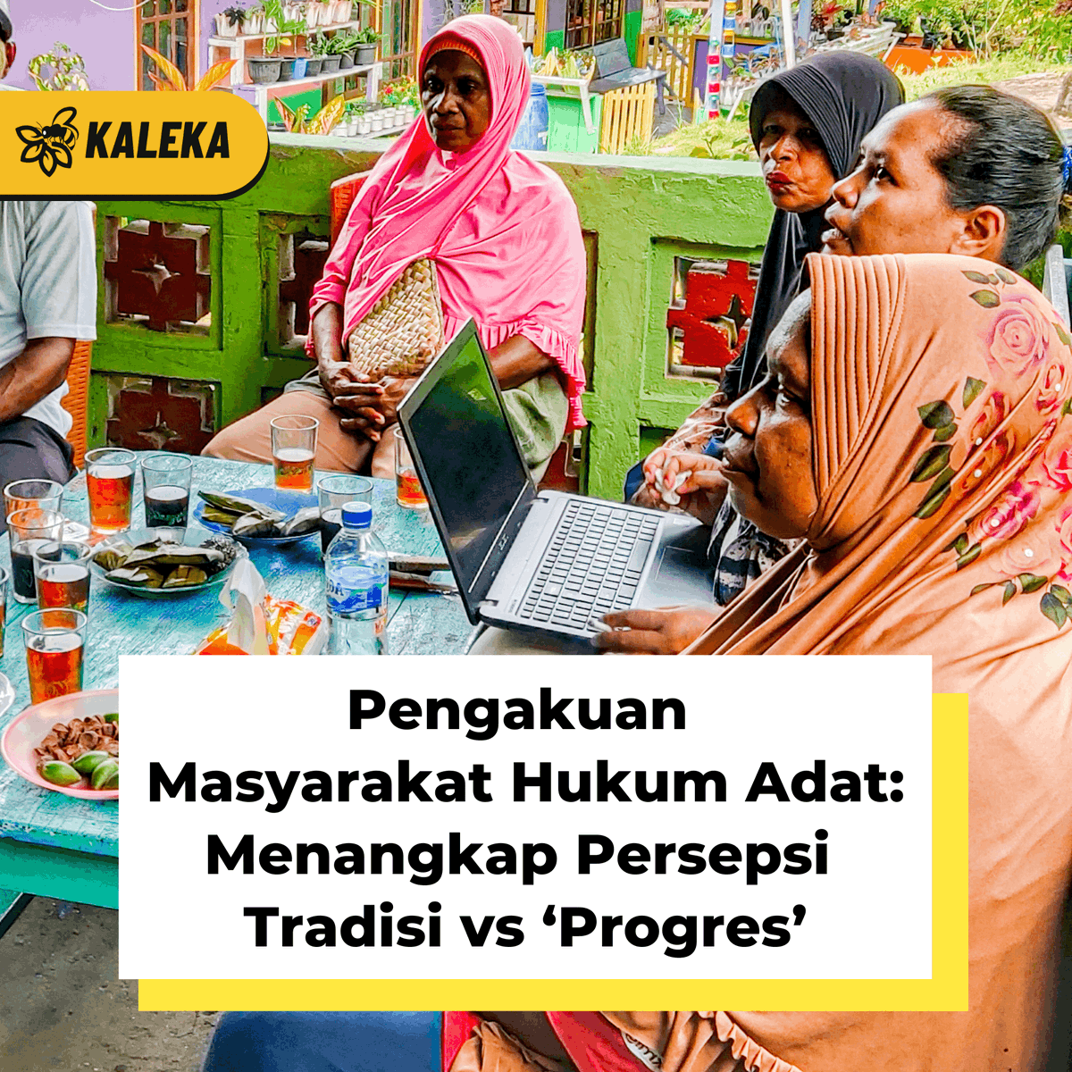 kalekaindonesia's tweet photo. Apa sih yang menyebabkan ‘progres’ diasumsikan sebagai sesuatu yang bertolak belakang dengan ‘tradisi’?

Apa kita bisa memadukan keduanya?

Bisa sekali.

#Kaleka #TransitiontoExcellence #RealizingSustainability #Fakfak #MasyarakatAdat https://t.co/6iMaLmA2pe