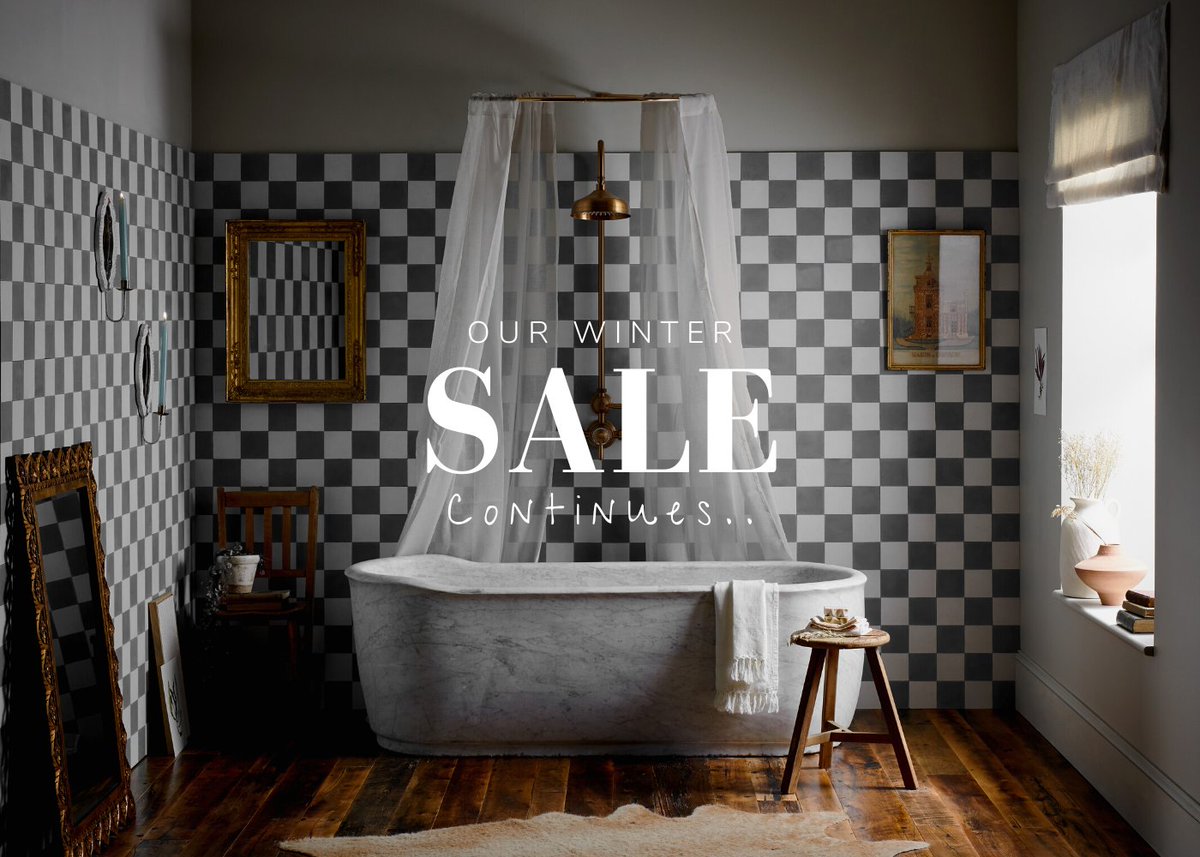 The Bert &amp; May Winter Sale continues... Get 20% off all tiles. Only while stocks last. #bertandmay
