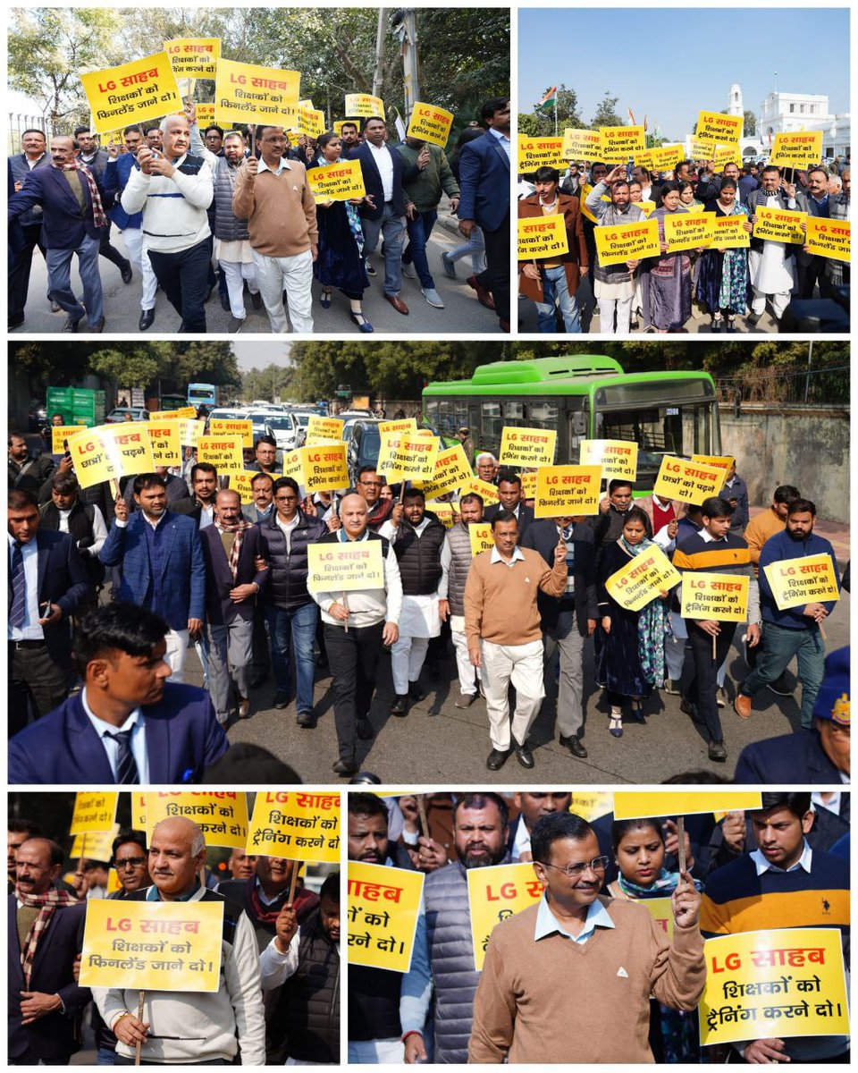 pintoosharmaapp's tweet photo. Delhi में शिक्षा क्रांति को रोकने की BJP-LG की साज़िश के ख़िलाफ़ CM @ArvindKejriwal समेत सभी AAP विधायकों का हल्लाबोल 🔥 https://t.co/DsN6zypEUQ