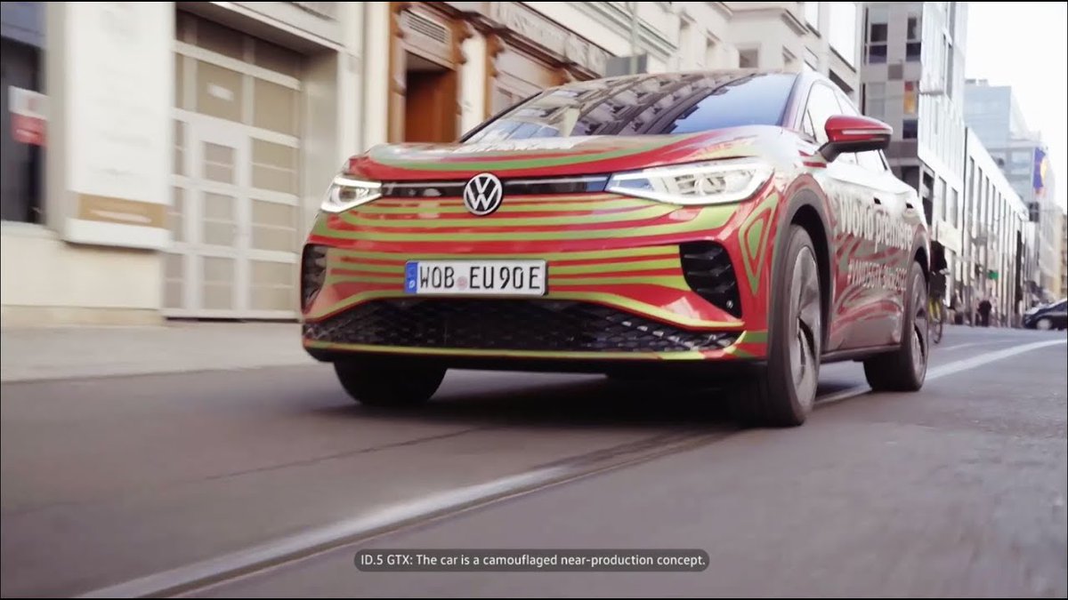 evshift's tweet image. Don’t miss the ID.5 and ID.5 #GTx # ...
 
evshift.com/204908/dont-mi…
 
#waytozero #AllElectric #Automobile #Autostadt #Coupe #Dont #ElectricCars #ElectricVehicles #EV #EvVolkswagen #Id5 #Id5 #ID5GTX #SUV #Vehicle #Videos #Vlog #Volkswagen #VolkswagenAd #VolkswagenCommercial