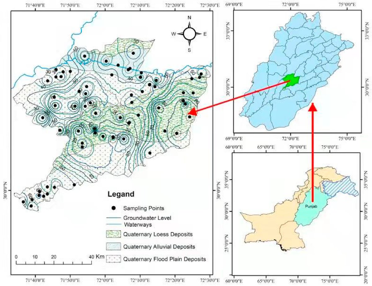 #WaterEditorialChoice Hydrogeochemical Assessment of Groundwater and Suitability Analysis for Domestic and Agricultural Utility in Southern Punjab, Pakistan #Groundwater #Pakistan  
View the full article at mdpi.com/1404384 #mdpiwater via <a href="/Water_MDPI/">Water MDPI</a>