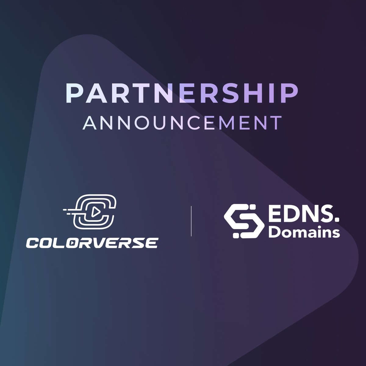 ColorverseFans's tweet photo. Colorverse Update: MOU signed with @ednsdomains

Excited! We are excited to announce that we have partnered with EDNS Domains in order to improve the user experience. We've already started planning campaigns to improve your experience. Looking forward to announcing them! https://t.co/mdp6igkbqv