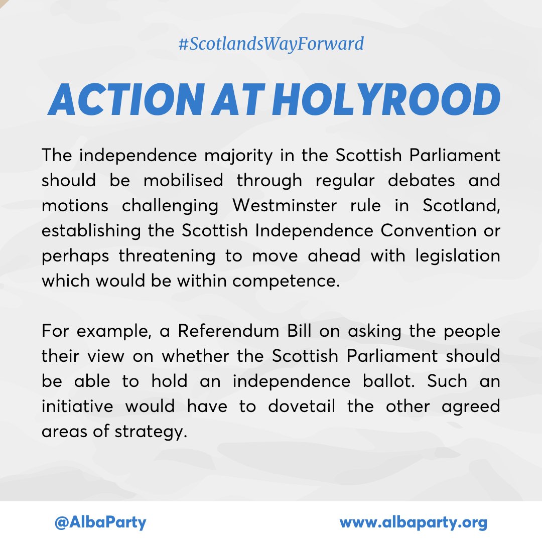 AlbaParty's tweet photo. Action at Holyrood ⤵️
6/ #ScotlandsWayForward https://t.co/RQvi6X666x